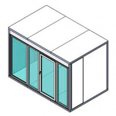 КХН-7,71 Ст (стекл. блок с одностворчатой дверью по сторо 2260)